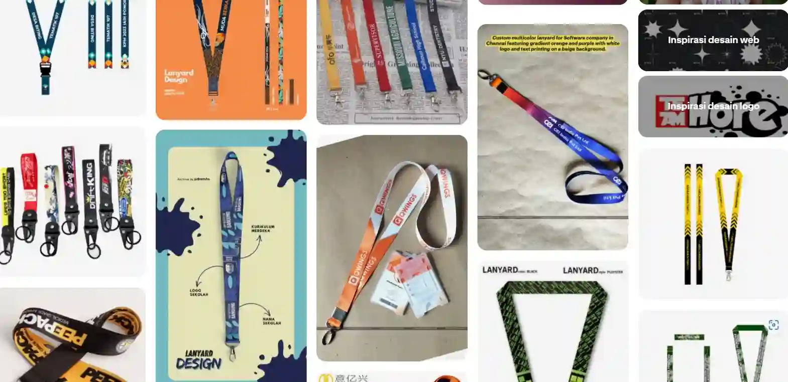 Tali Lanyard Polos Jogja